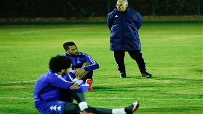 بالصور.. زيزو يقود مرانه الأول مديرا فنيا لبيراميدز