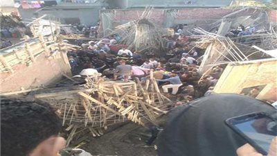 مصرع شخصين إثر انهيار سقف مضيفة مسجد بالبحيرة