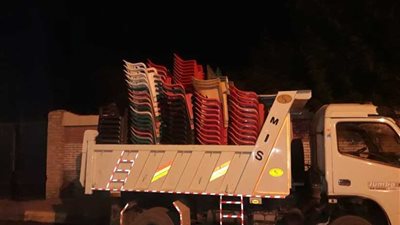 إزالة 767 إشغال طريق في حملة ليلية بالبحيرة