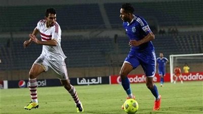 انطلاق مباراة الزمالك وسموحة
