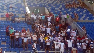 جماهير الزمالك تهاجم اللاعبين