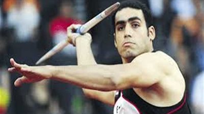 رفع الإيقاف عن إيهاب عبد الرحمن بطل مصر في الرمح