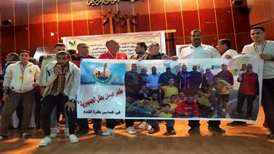 القليوبية تفوز بالمركز الأول على مستوى الجمهورية في خماسى كرة القدم وتنس الطاولة