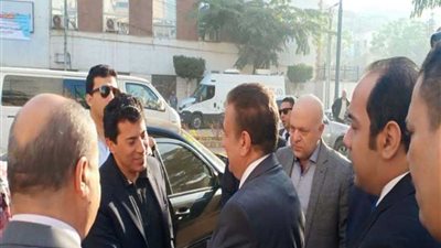 وزير الشباب والرياضة يصل المنوفية لافتتاح عدة مشروعات