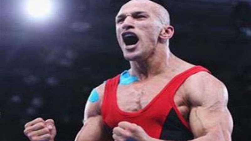كرم جابر أسطورة المصارعة