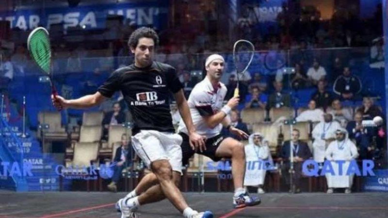 فراعنة الإسكواش يتفوقون