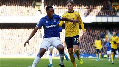 التعادل السلبي ينهي مباراة إيفرتون وأرسنال في الدوري الإنجليزي الممتاز