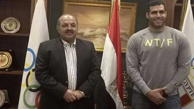 حطب يجتمع مع إيهاب عبدالرحمن لمناقشة الاستعدادات بعد رفع الإيقاف عنه (صور)