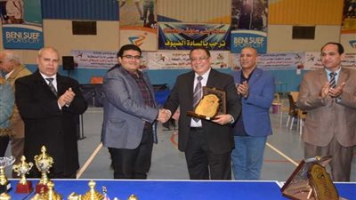 ختام فعاليات بطولة الجمهورية لتنس الطاولة ببني سويف