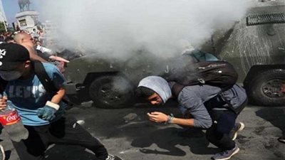 اشتباكات جديدة بين قوات الشرطة والمتظاهرين في تشيلي