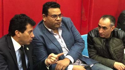 وزير الرياضة يشهد اللقاء المجمع للاعبي مشروع الموهبة والبطل الأولمبي بالمعادي