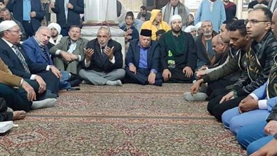 بالصور.. افتتاح سرادق الرفاعية في الليلة الأولى للاحتفال بمولد 