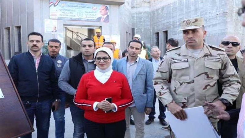 وزيرة الصحة تتفقد