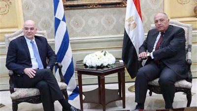 شكرى يبحث مع نظيريه الإيطالى واليونانى وأمين عام الجامعة العربية التطورات في ليبيا