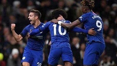 تشيلسي يفوز علي توتنهام بهدفين مقابل لاشيء في الدوري الإنجليزي