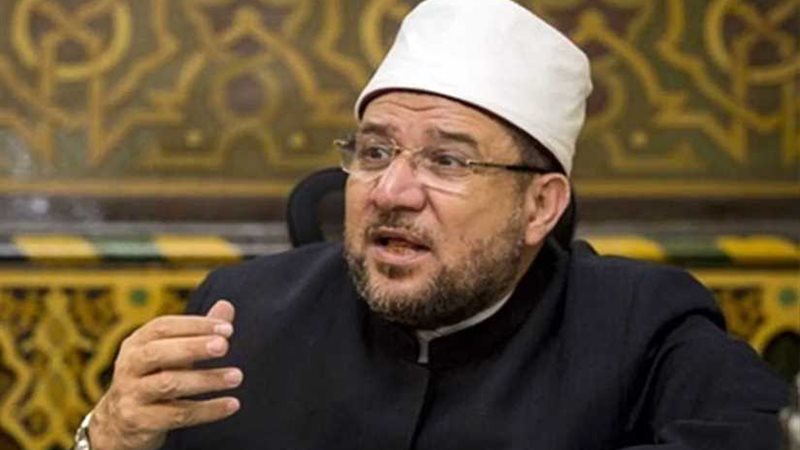 وزير الأوقاف : أشكر