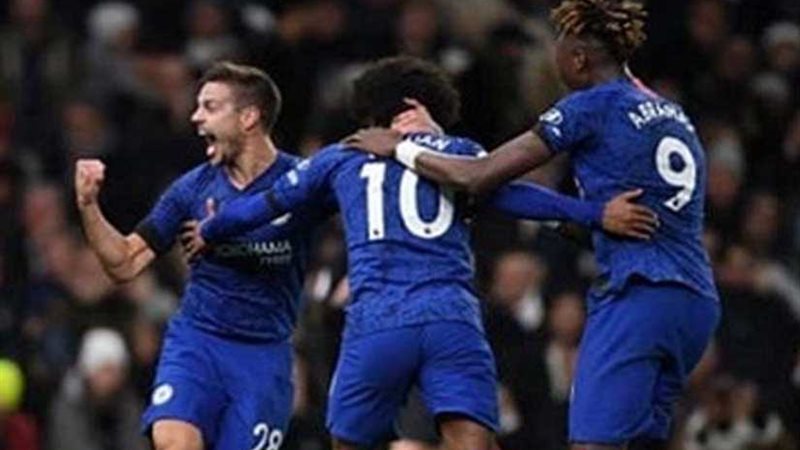 تشيلسي يفوز علي توتنهام