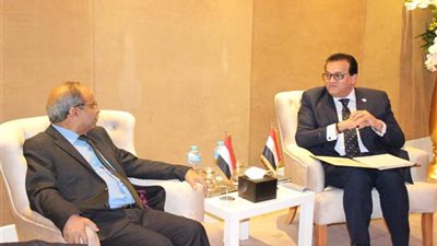 وزير التعليم العالي يستقبل نظيره اليمني