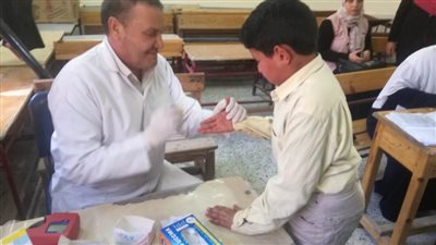 استمرار أعمال المبادرة الرئاسية لعلاج أمراض سوء التغذية بالبحيرة