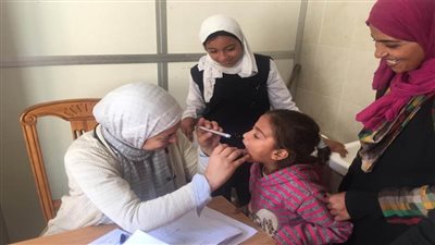 علاج 346 حالة بقرية أبو صوير بالإسماعيلية