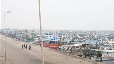 إغلاق ميناء البرلس بكفر الشيخ بسبب شدة الرياح