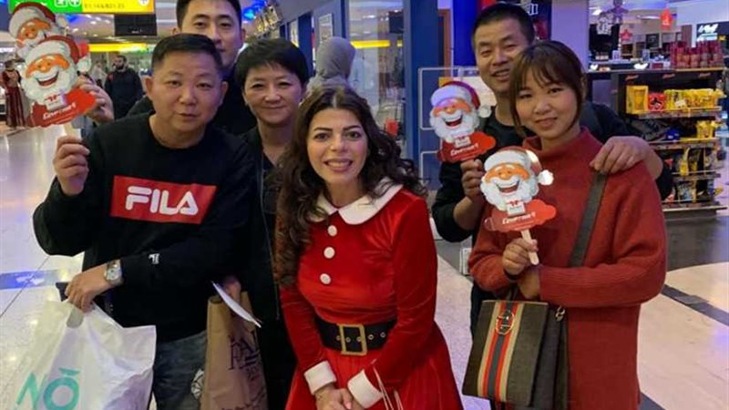 مصر للطيران توزع