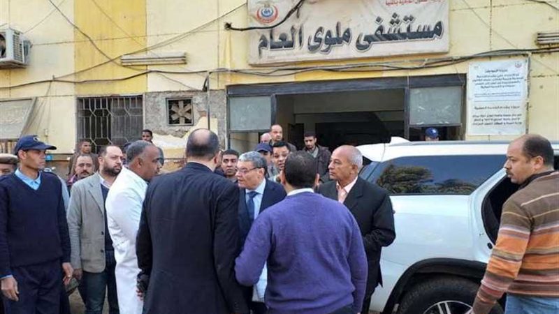 محافظ المنيا يتابع