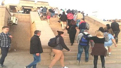 معبد كوم أمبو بأسوان يستقبل 3 آلاف سائح من مختلف الجنسيات