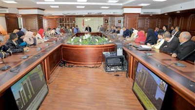 تأهيل العاملين بمراكز المعلومات  ببني سويف 