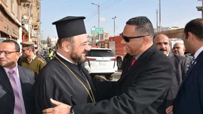 محافظ الدقهلية يهنئ الأقباط بعيد الميلاد
