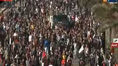 تشييع جثمان الفريق قايد صالح بمقبرة العالية بالجزائر العاصمة