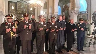 الفريق صدقي صبحي يشارك في تشييع جنازة رئيس الأركان الجزائري