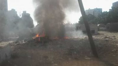 نفوق ماشية في حريق نشب داخل حظيرة بـ”المنوفية“