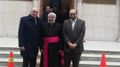 المصريين الأحرار بالإسكندرية يهنئ الكاثوليك بعيد الميلاد المجيد