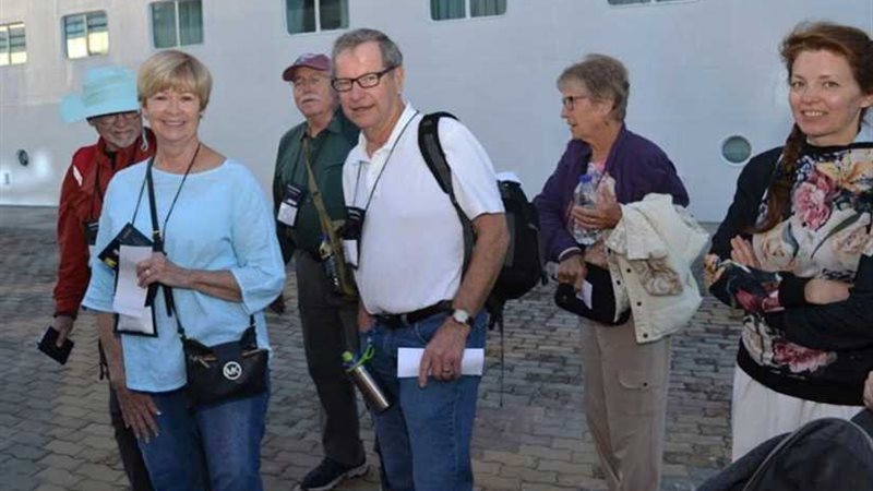 وصول 1028سائحًا لميناء