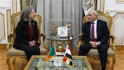 زير الإنتاج الحربي يبحث مع سفيرة البرتغال سبل تعميق التعاون المشترك