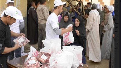الأورمان: توزيع 1.5 مليون كيلو لحوم على غير القادرين