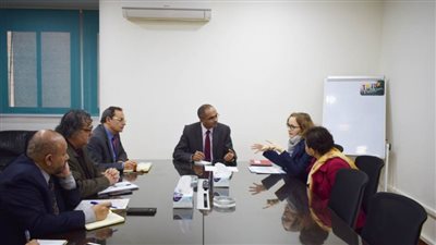 نائب وزير الإسكان للبنية الأساسية يلتقي ممثل بنك  التعمير الألماني