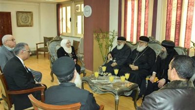 الأنبا بستني في ضيافة محافظة القاهرة