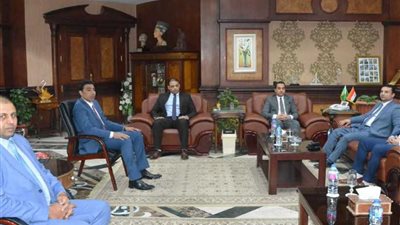 محافظ المنيا يستقبل وفد مستشاري هيئة قضايا الدولة