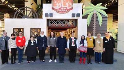 قرينة الرئيس السيسي: بهرني الحرف والأشغال اليدوية لأبنائي من ذوي القدرات الخاصة