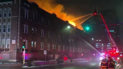 حريق في مأوى للفقراء بأمريكا يشرد 250 شخصا يوم عيد الميلاد