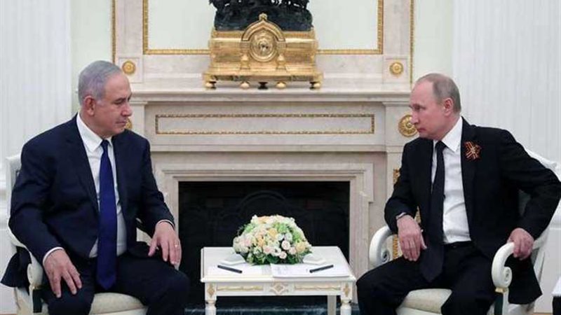 بوتين يناقش مع نتنياهو