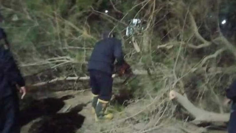 بسبب الطقس السيئ..