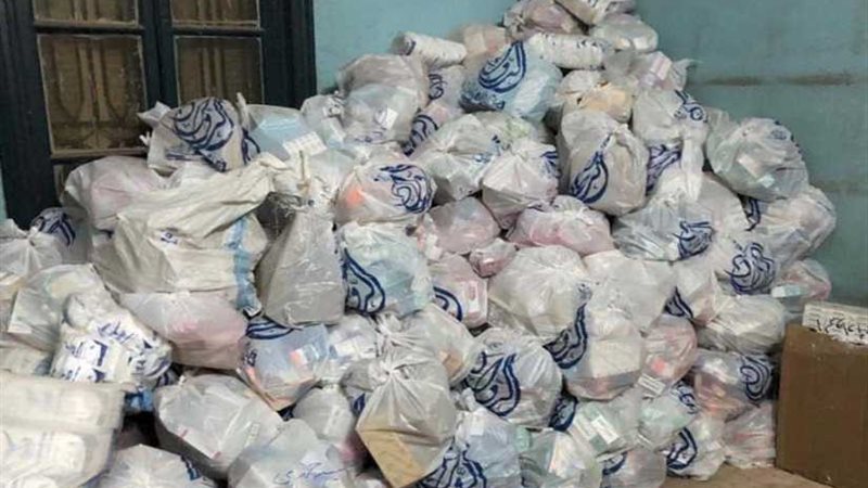 ضبط مخزن أدوية غير