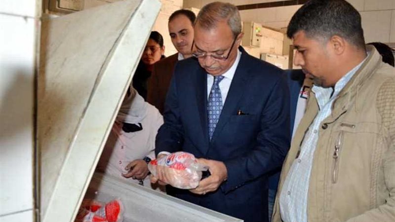 محافظ القليوبية يتفقد