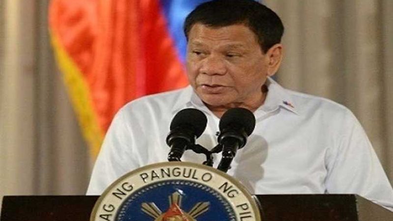 الرئيس الفلبيني يأمر