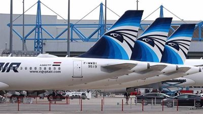 مصر للطيران تعتذر لعملائها عن إلغاء رحلاتها للكويت 