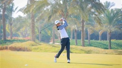 الشامي يتصدر منافسات بطولة مصر ماسترز لناشئي الجولف