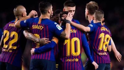 ميسي يقود هجوم برشلونة أمام ريال سوسيداد